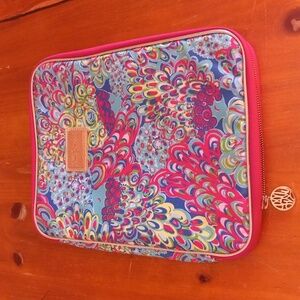 Lily Pulitzer Colorful Abstract Pattern Laptop Pouch